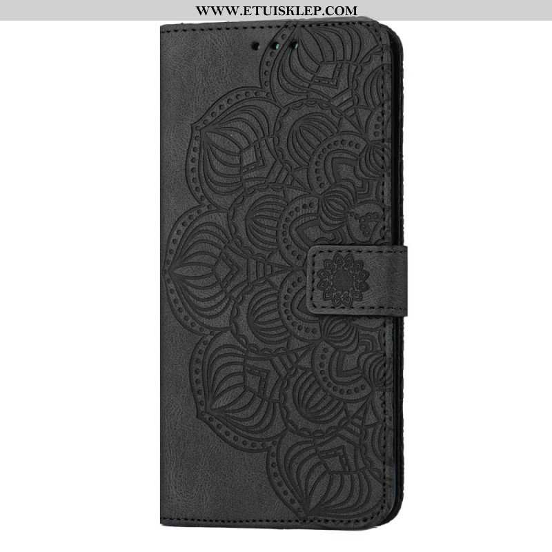 Obudowa Etui Na Telefon do Samsung Galaxy S23 5G z Łańcuch Paskowata Mandala